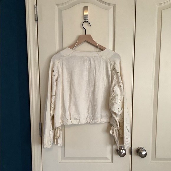 Free People Cropped Pullover Size M - Picture 2 of 5